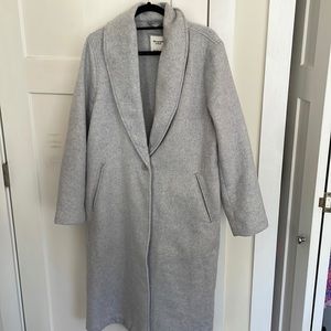 Abercrombie wool dad coat